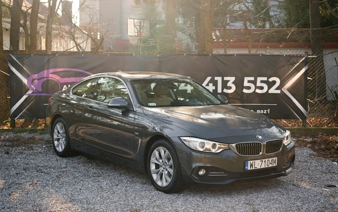 BMW Seria 4 cena 65900 przebieg: 160235, rok produkcji 2013 z Legionowo małe 781